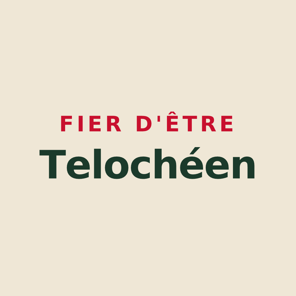 Tote bag « Fier d'être Telochéen » — design pour Teloché