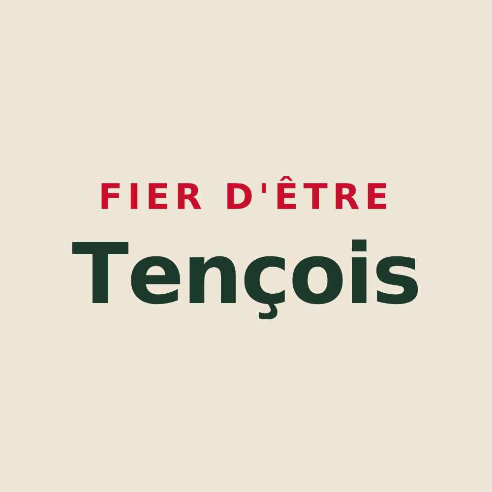 Tote bag « Fier d'être Tençois » — design pour Tence
