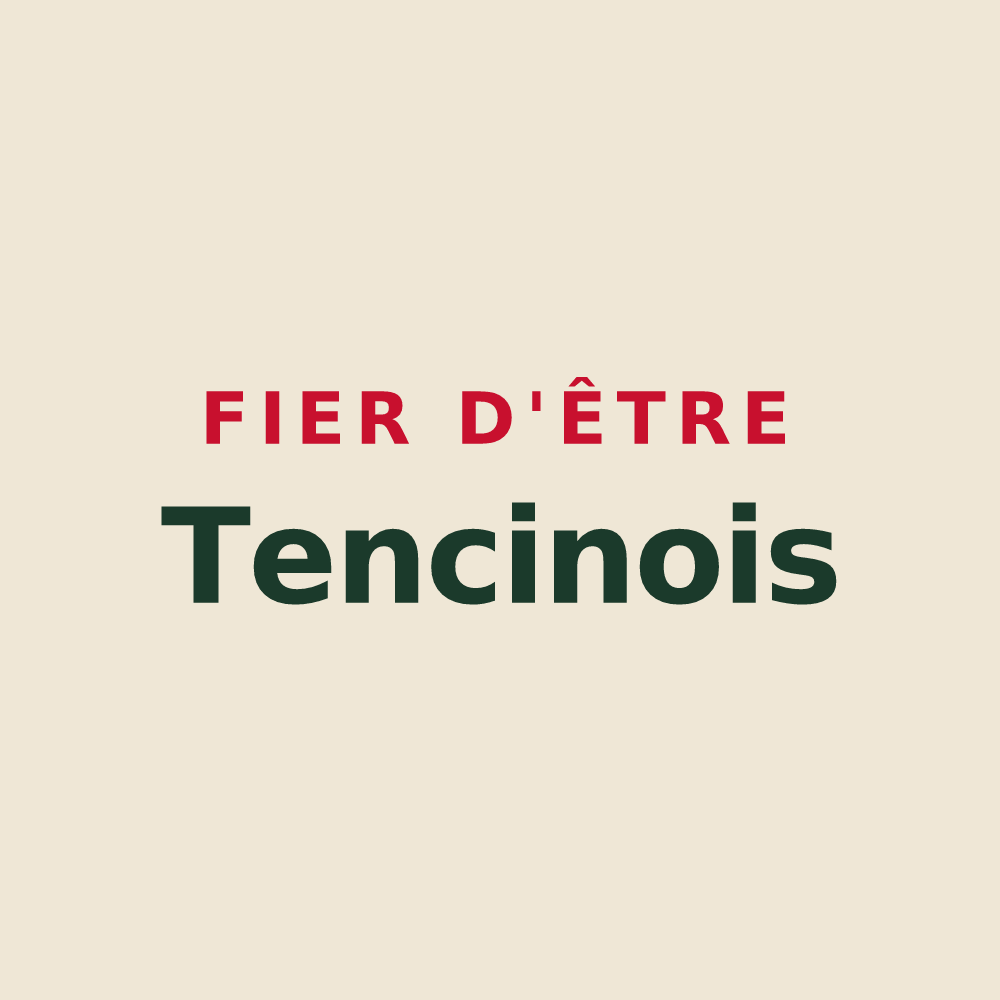 Tote bag « Fier d'être Tencinois » — design pour Tencin