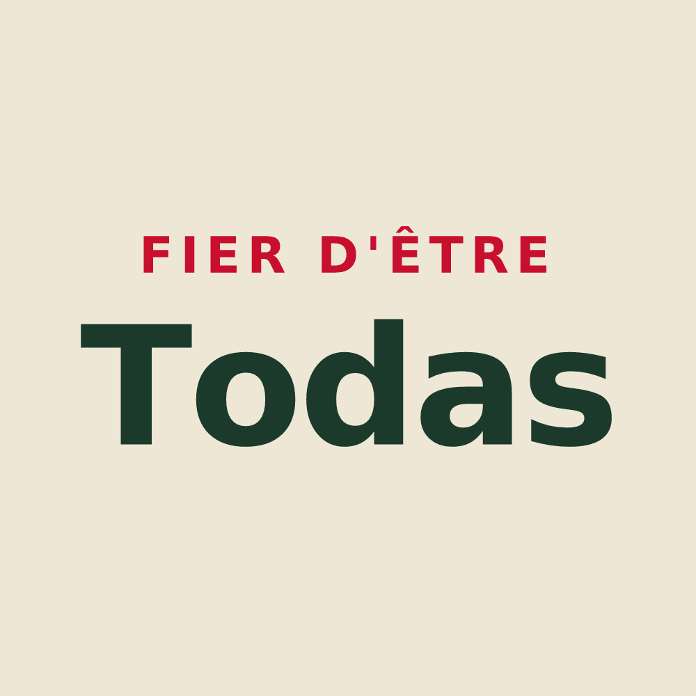 Tote bag « Fier d'être Todas » — design pour Tendon