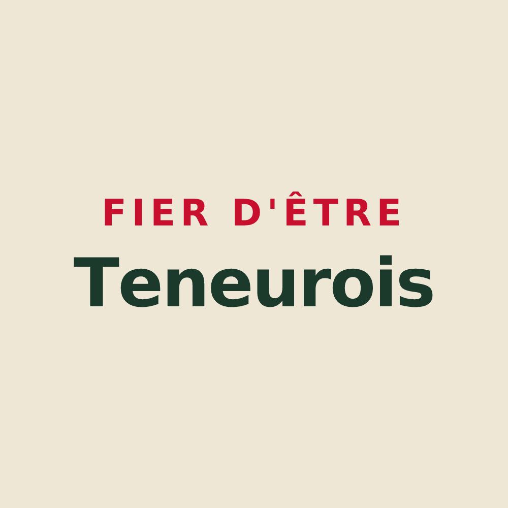 Tote bag « Fier d'être Teneurois » — design pour Teneur