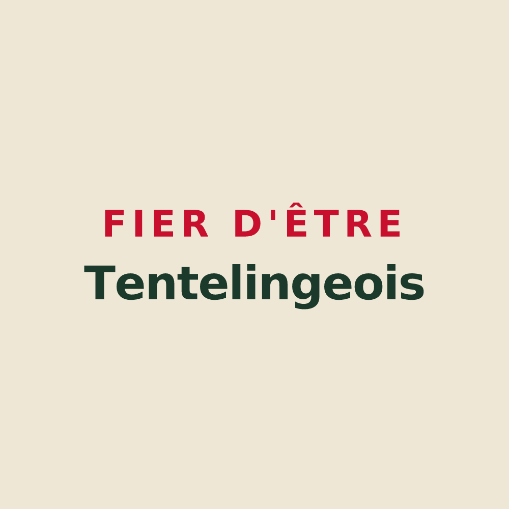 Tote bag « Fier d'être Tentelingeois » — design pour Tenteling