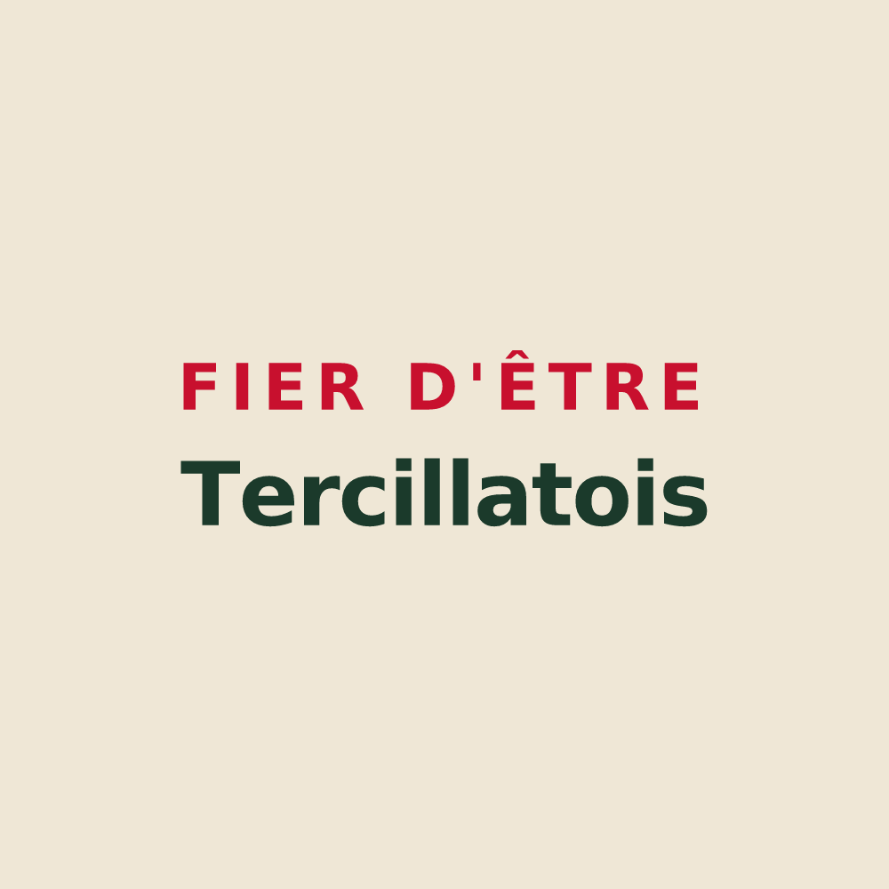 Tote bag « Fier d'être Tercillatois » — design pour Tercillat