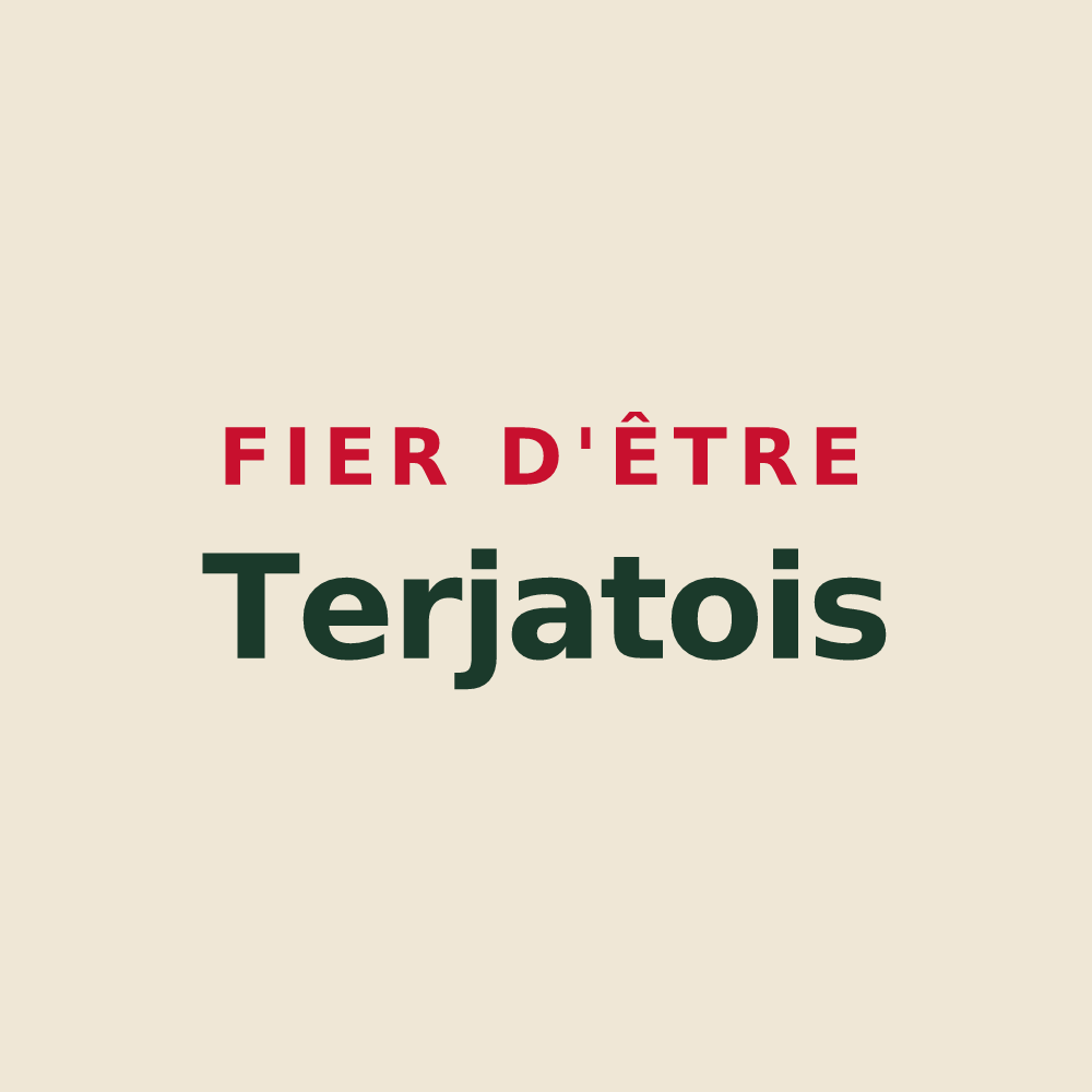 Tote bag « Fier d'être Terjatois » — design pour Terjat