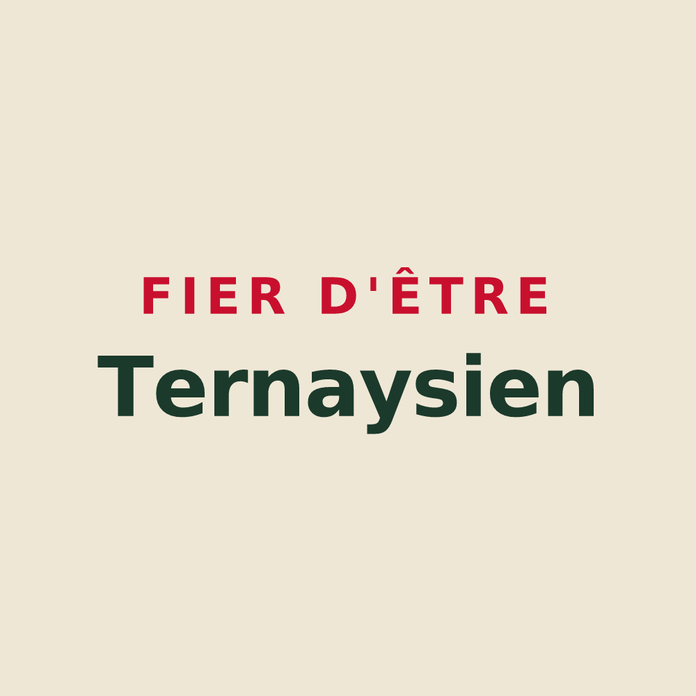 Tote bag « Fier d'être Ternaysien » — design pour Ternay