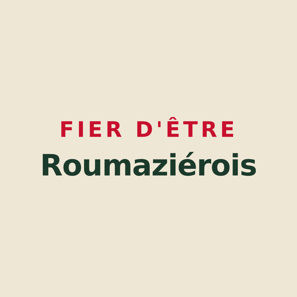 Tote bag « Fier d'être Roumaziérois » — design pour Terres-de-Haute-Charente