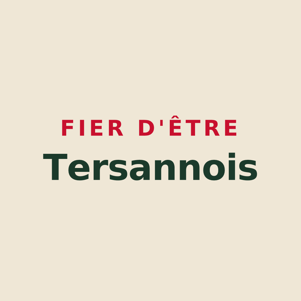 Tote bag « Fier d'être Tersannois » — design pour Tersanne