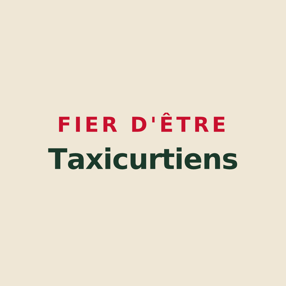 Tote bag « Fier d'être Taxicurtiens » — design pour Tessancourt-sur-Aubette