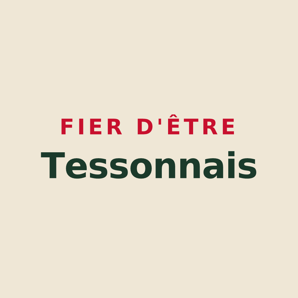 Tote bag « Fier d'être Tessonnais » — design pour Tesson