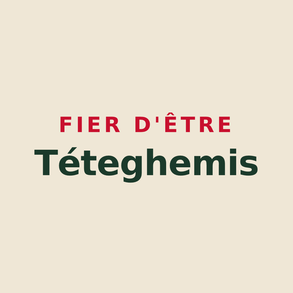 Tote bag « Fier d'être Téteghemis » — design pour Téteghem-Coudekerque-Village