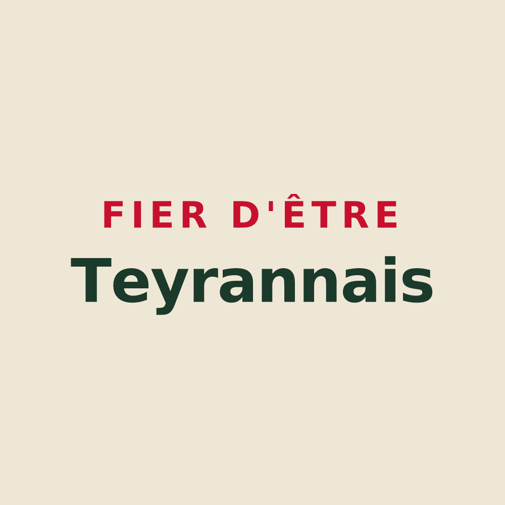 Tote bag « Fier d'être Teyrannais » — design pour Teyran
