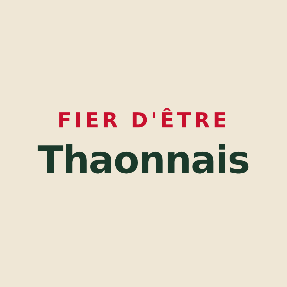 Tote bag « Fier d'être Thaonnais » — design pour Thaon