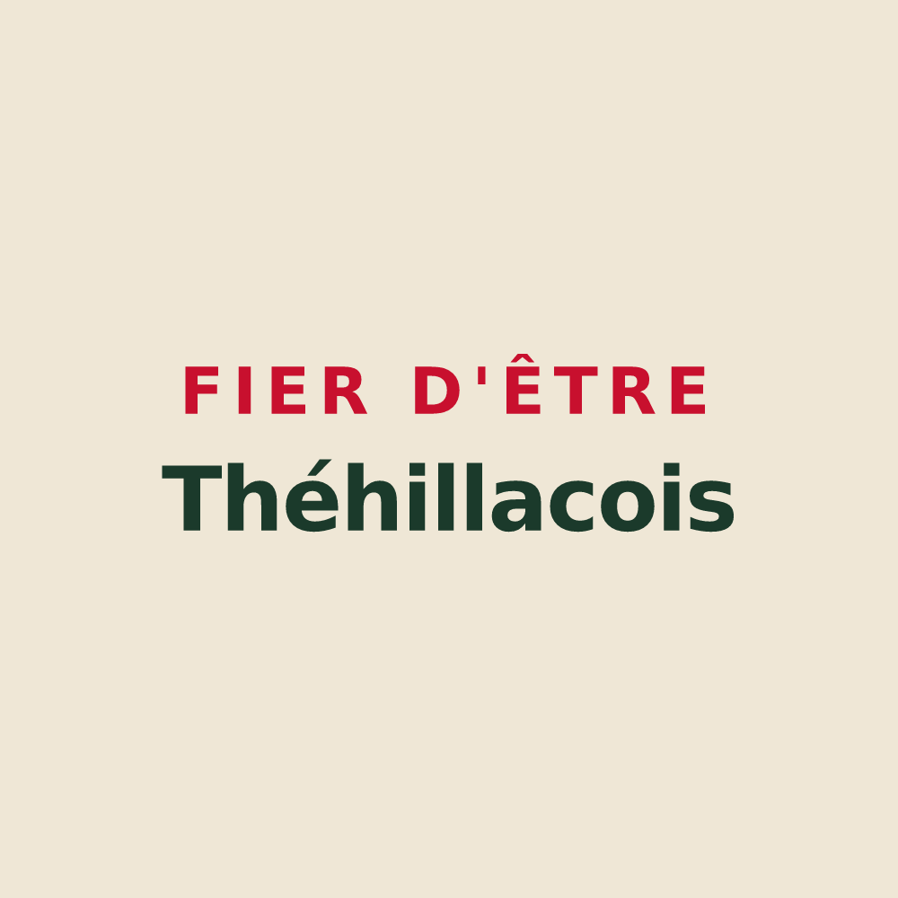 Tote bag « Fier d'être Théhillacois » — design pour Théhillac