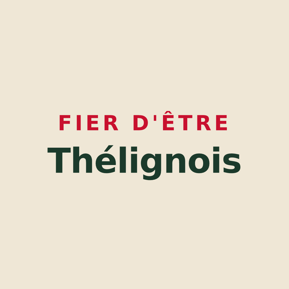 Tote bag « Fier d'être Thélignois » — design pour Théligny