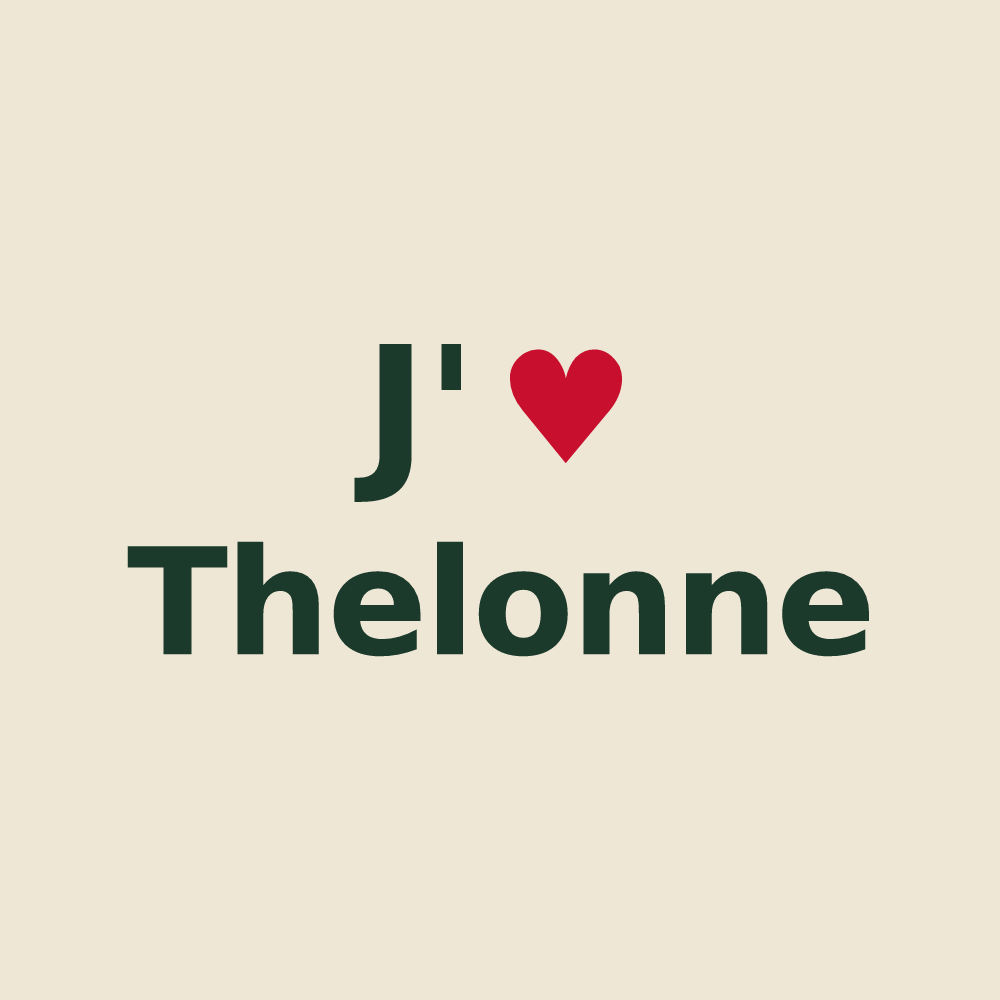 Tote bag personnalisé Thelonne — design J'aime Thelonne