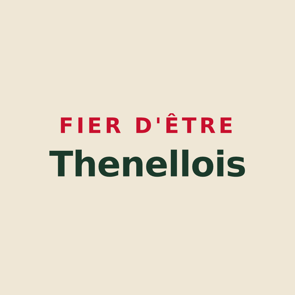 Tote bag « Fier d'être Thenellois » — design pour Thenelles