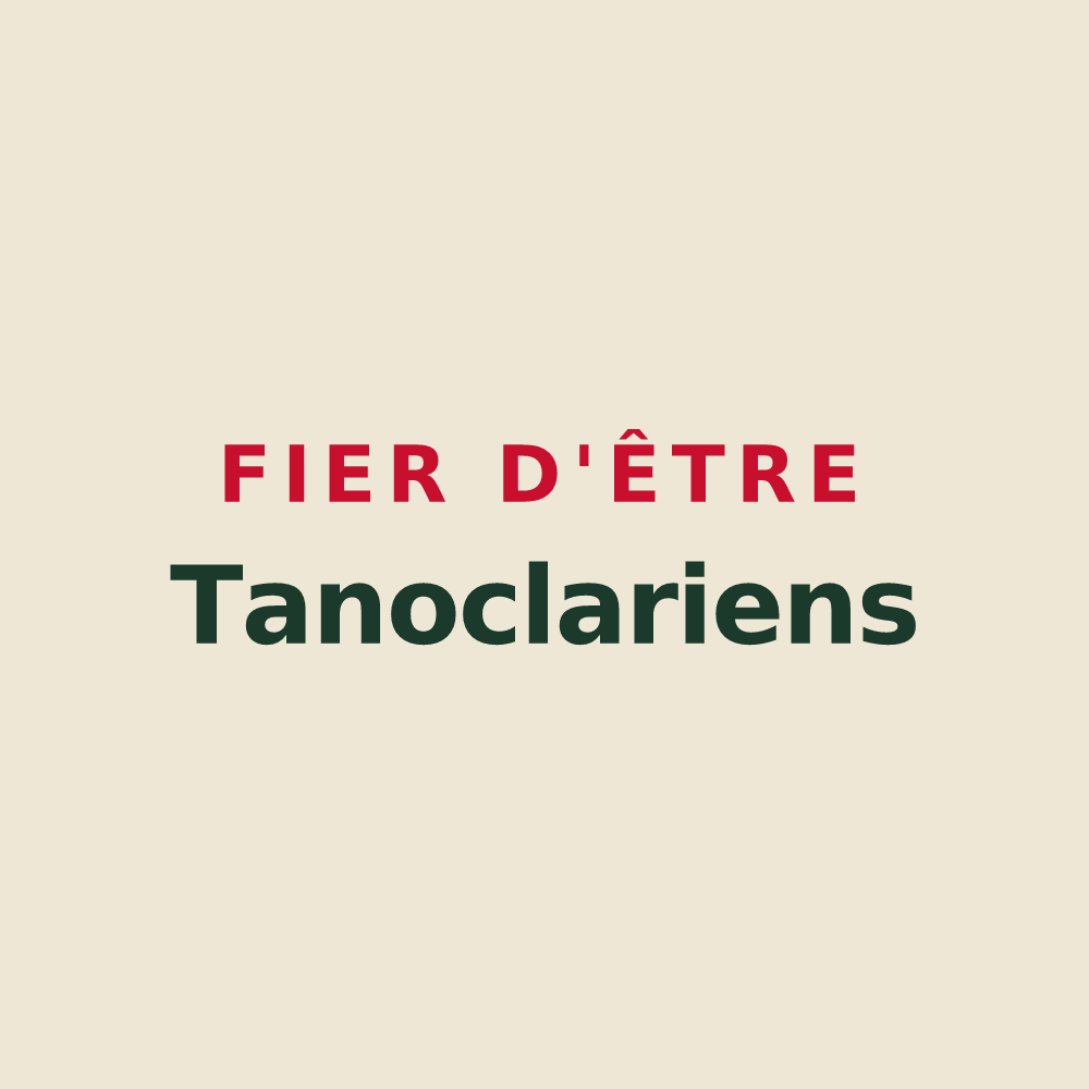 Tote bag « Fier d'être Tanoclariens » — design pour Thennelières