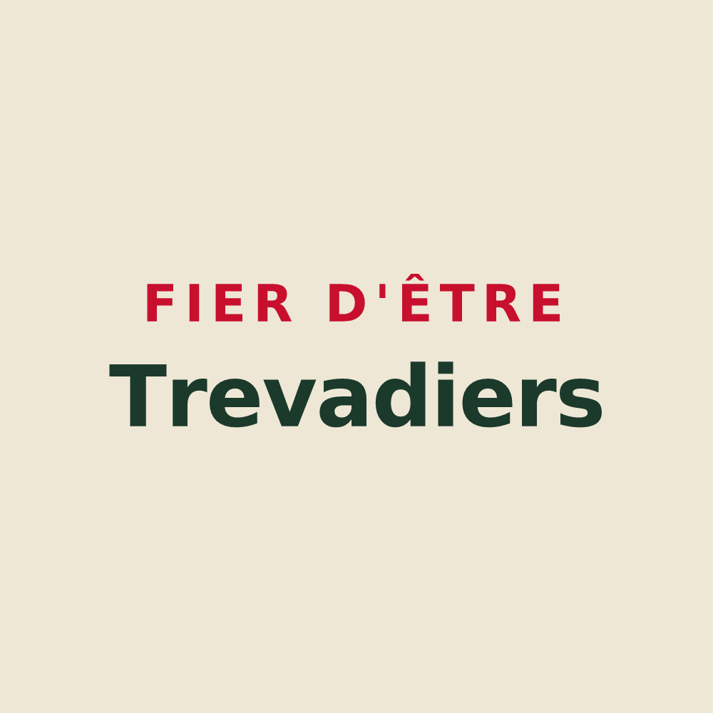 Tote bag « Fier d'être Trevadiers » — design pour Thervay