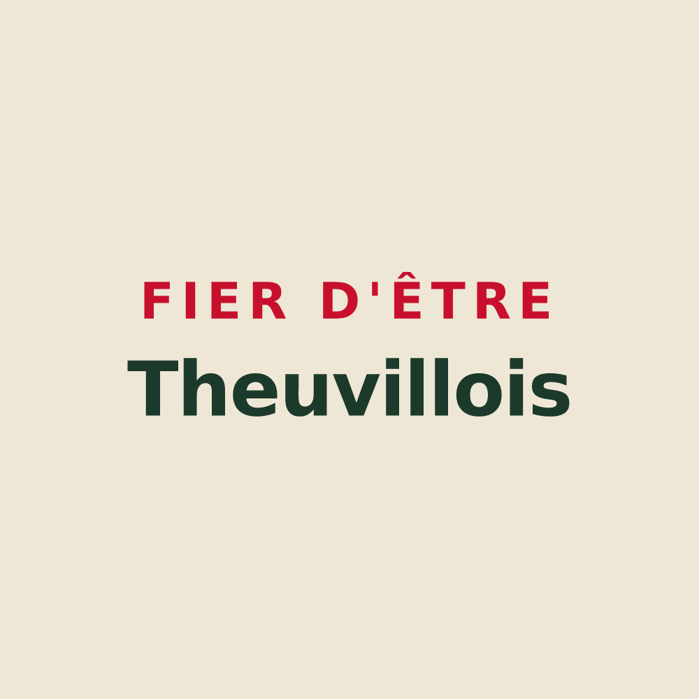 Tote bag « Fier d'être Theuvillois » — design pour Theuville