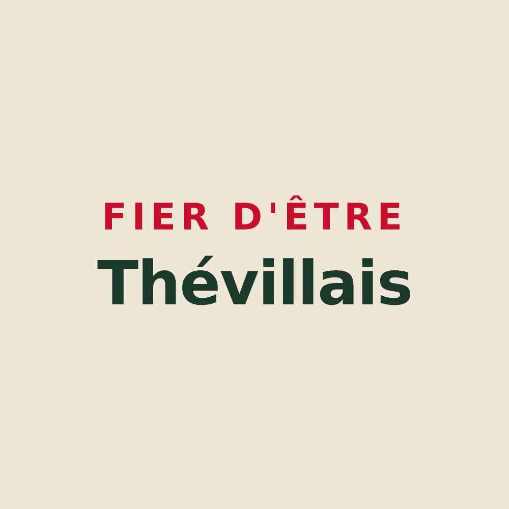 Tote bag « Fier d'être Thévillais » — design pour Théville