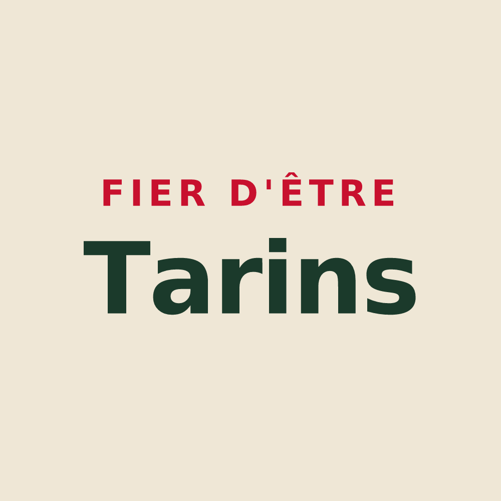 Tote bag « Fier d'être Tarins » — design pour Theys
