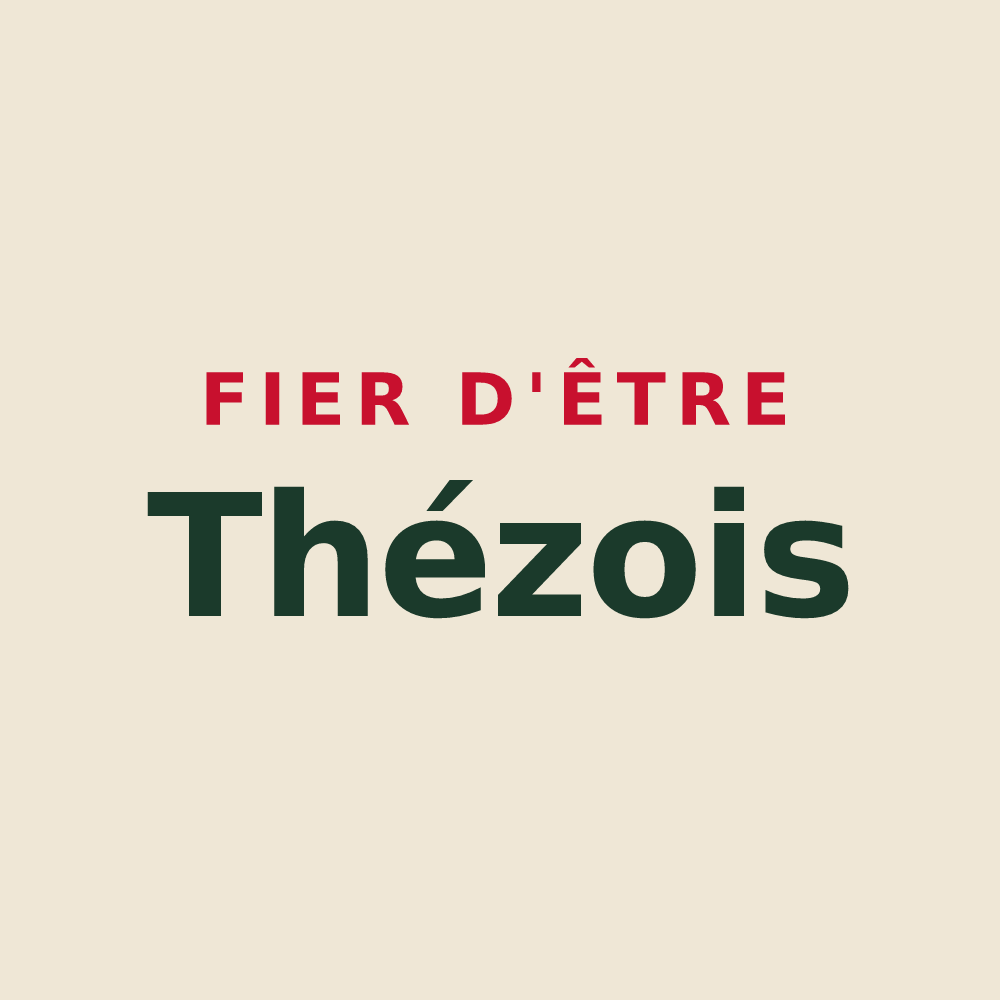 Tote bag « Fier d'être Thézois » — design pour Thèze