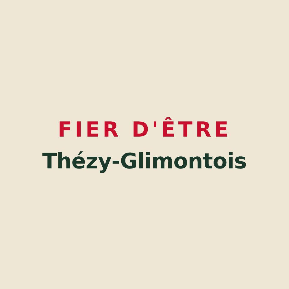 Tote bag « Fier d'être Thézy-Glimontois » — design pour Thézy-Glimont