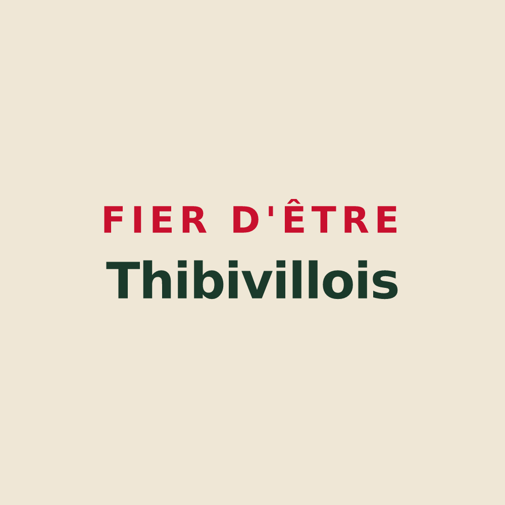 Tote bag « Fier d'être Thibivillois » — design pour Thibivillers