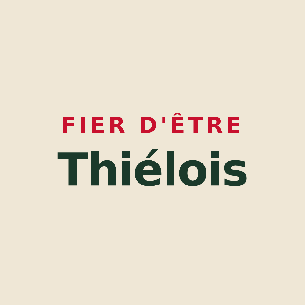 Tote bag « Fier d'être Thiélois » — design pour Thiel-sur-Acolin