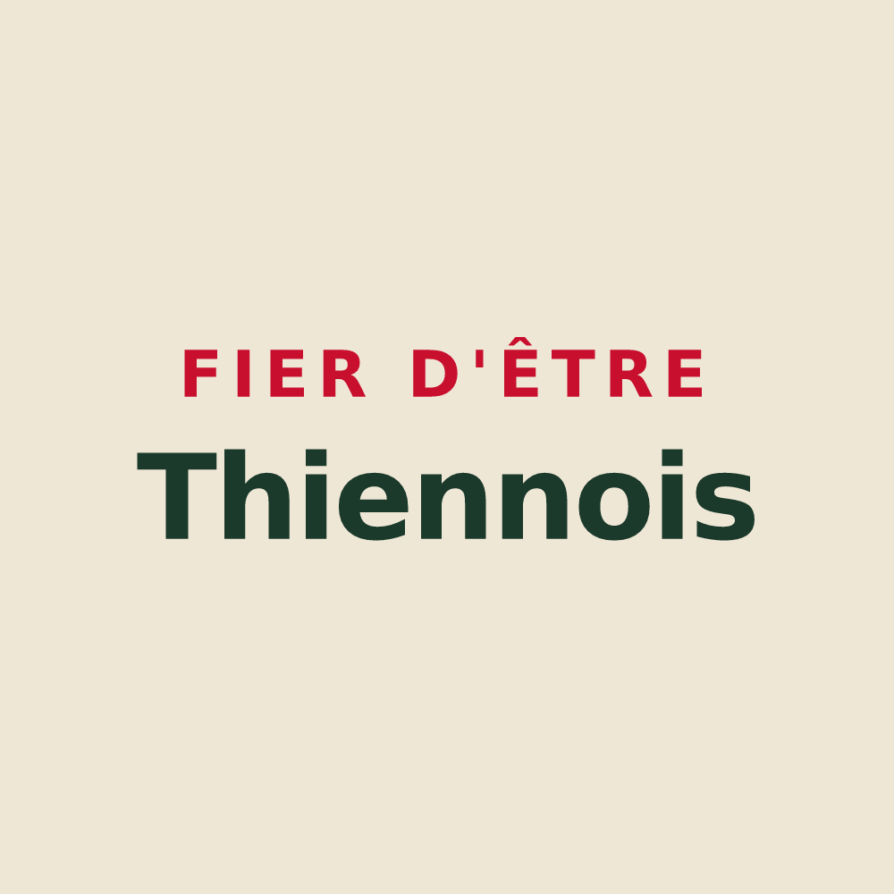 Tote bag « Fier d'être Thiennois » — design pour Thiennes