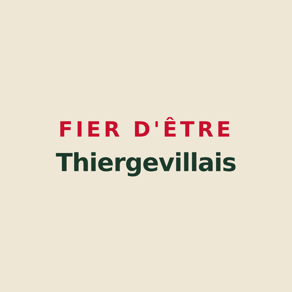 Tote bag « Fier d'être Thiergevillais » — design pour Thiergeville