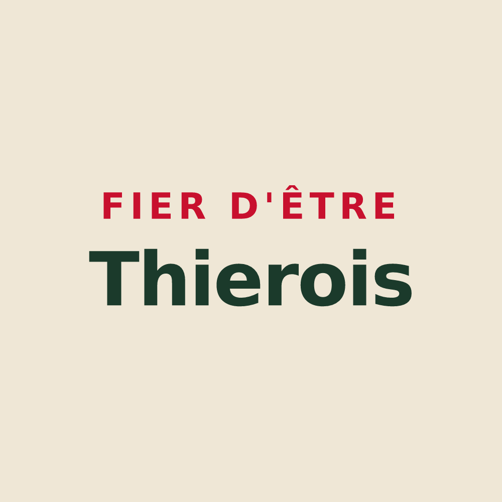 Tote bag « Fier d'être Thierois » — design pour Thiers-sur-Thève