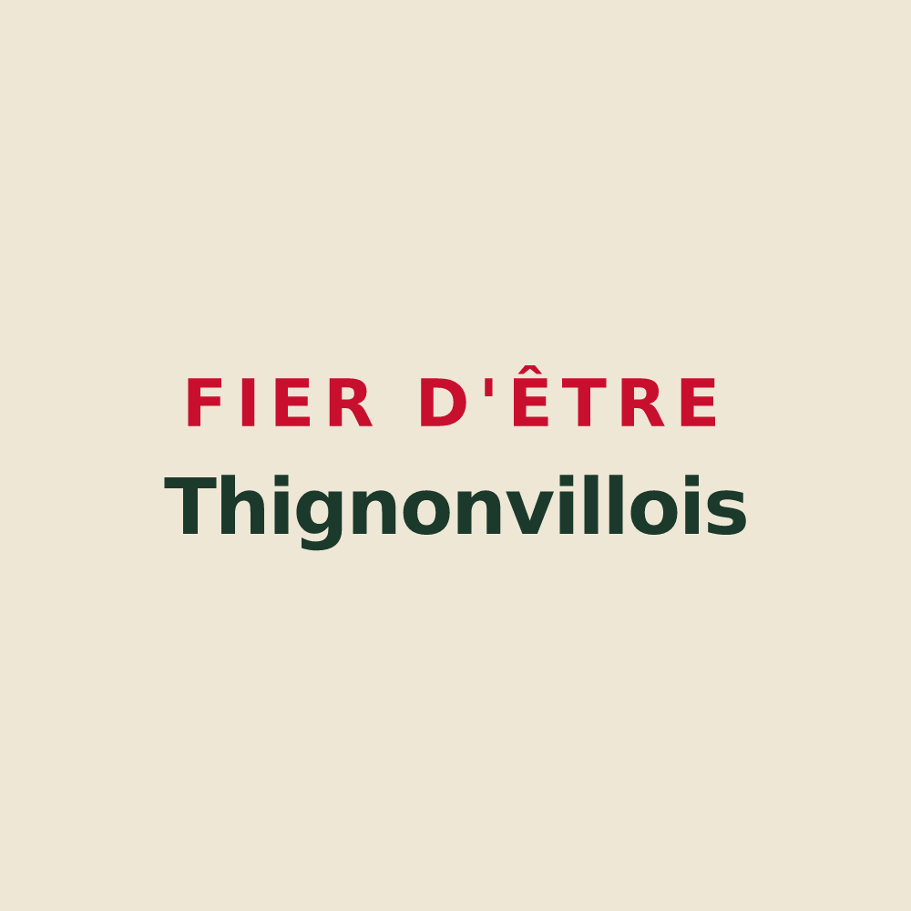 Tote bag « Fier d'être Thignonvillois » — design pour Thignonville