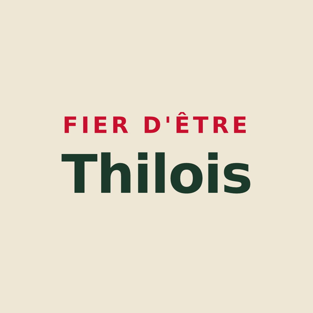 Tote bag « Fier d'être Thilois » — design pour Thil