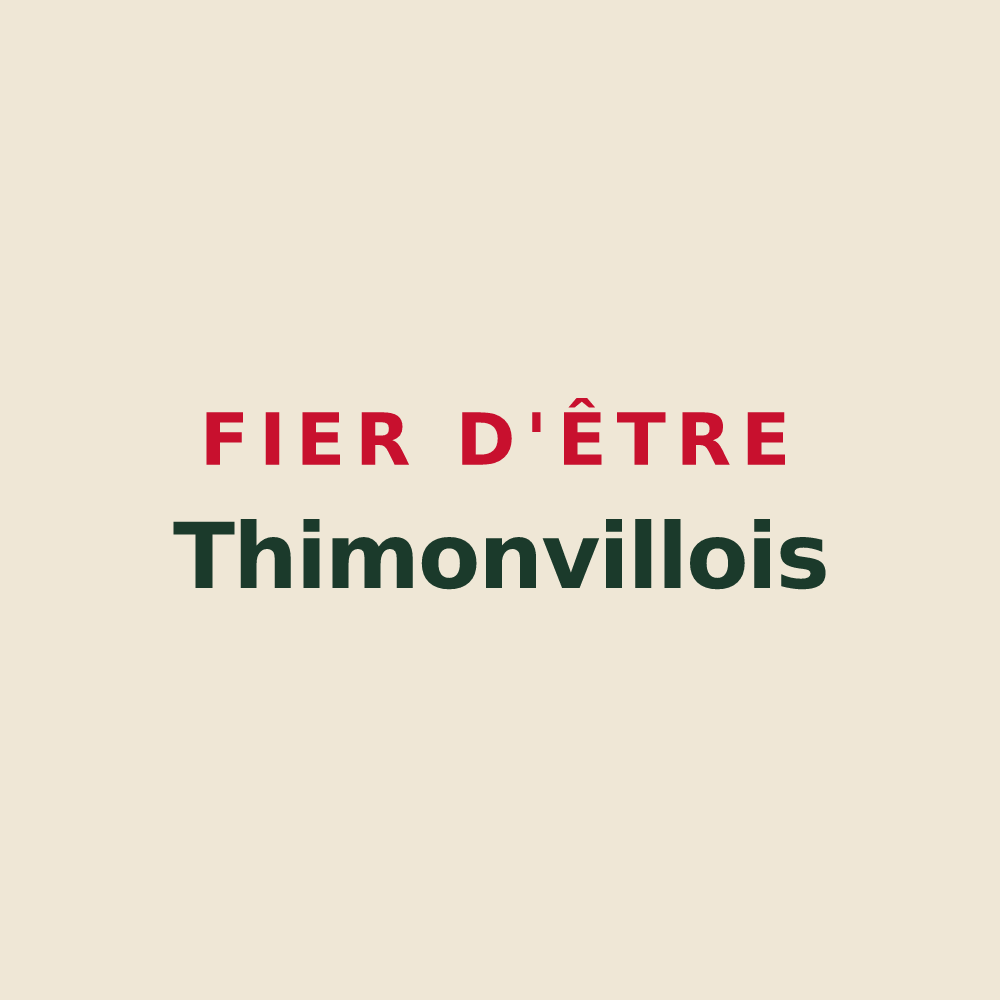 Tote bag « Fier d'être Thimonvillois » — design pour Thimonville
