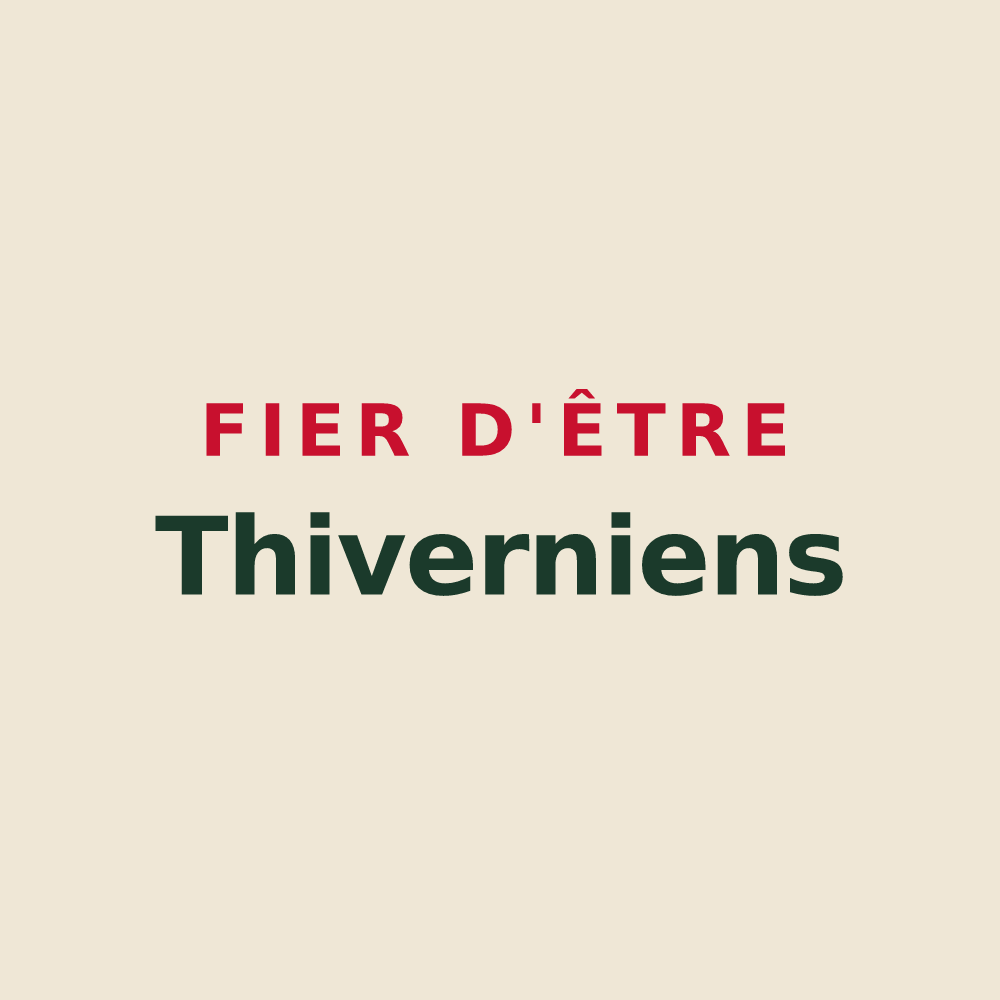Tote bag « Fier d'être Thiverniens » — design pour Thiverny