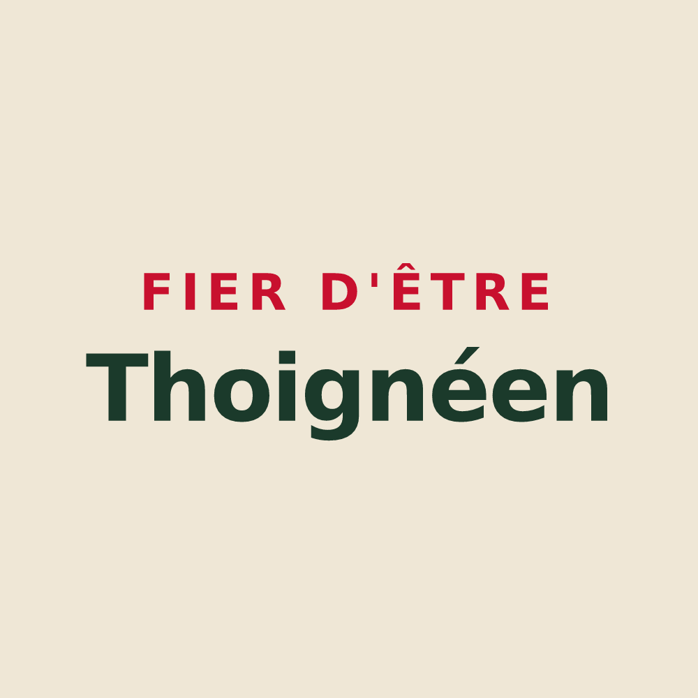 Tote bag « Fier d'être Thoignéen » — design pour Thoigné