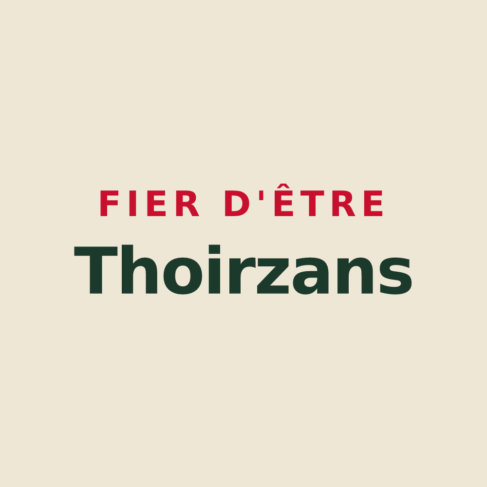 Tote bag « Fier d'être Thoirzans » — design pour Thoiry