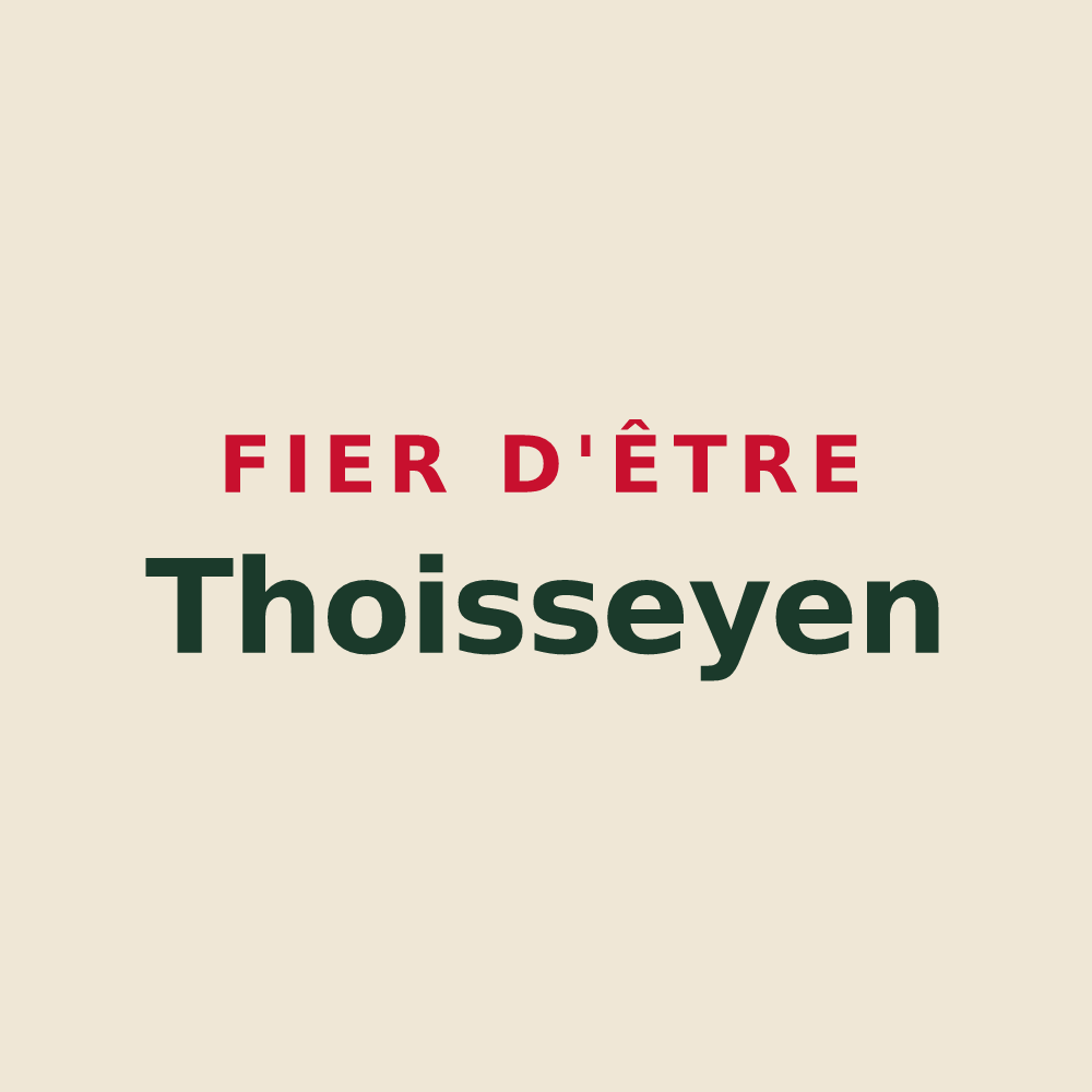 Tote bag « Fier d'être Thoisseyen » — design pour Thoissey