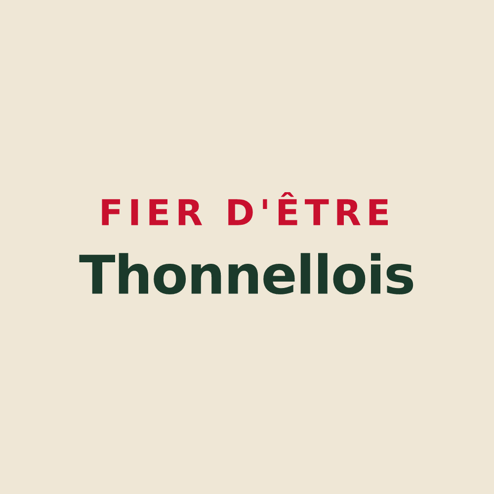 Tote bag « Fier d'être Thonnellois » — design pour Thonnelle