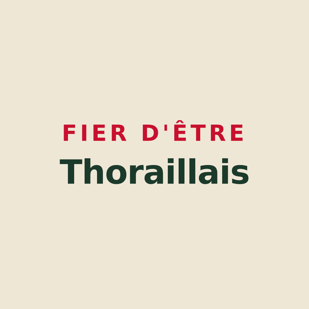 Tote bag « Fier d'être Thoraillais » — design pour Thorailles