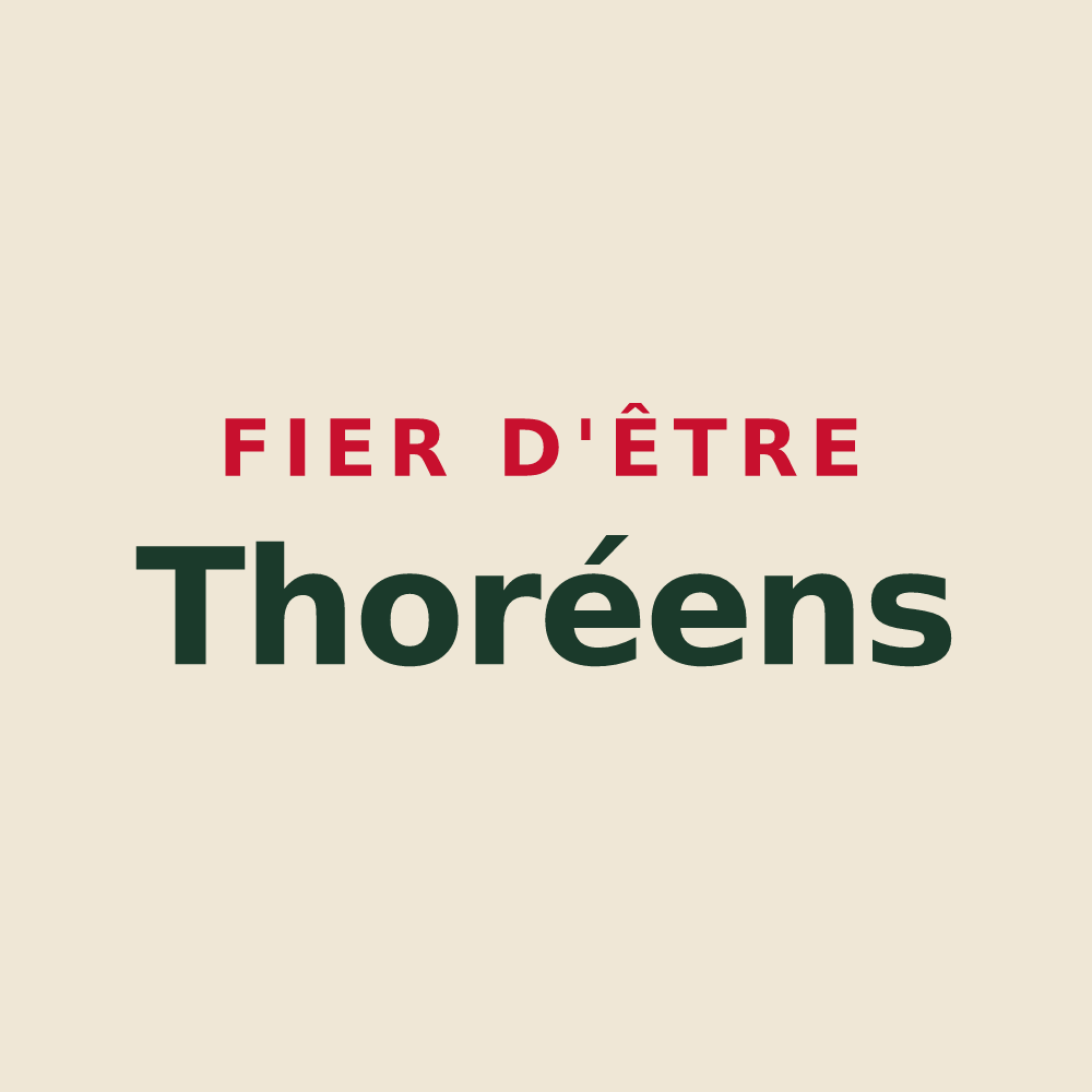 Tote bag « Fier d'être Thoréens » — design pour Thorée-les-Pins
