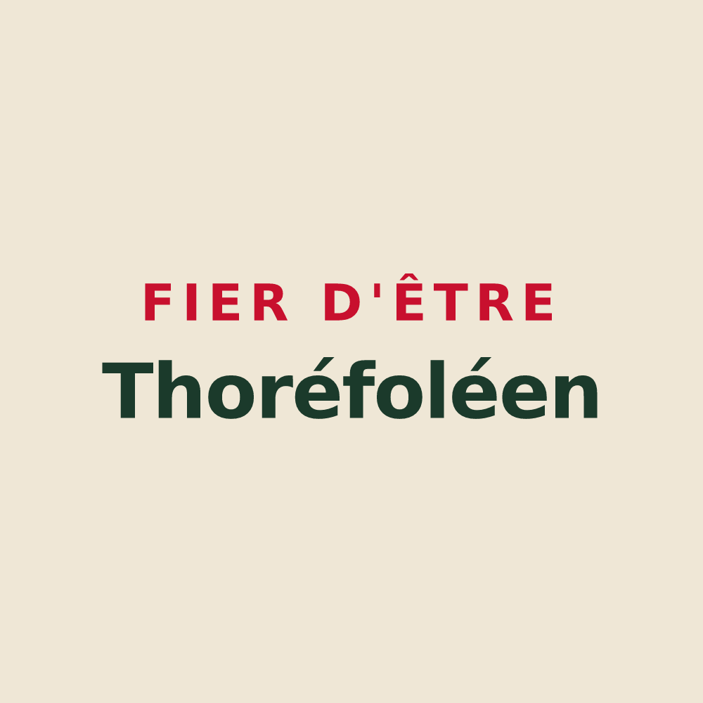 Tote bag « Fier d'être Thoréfoléen » — design pour Thorigné-Fouillard