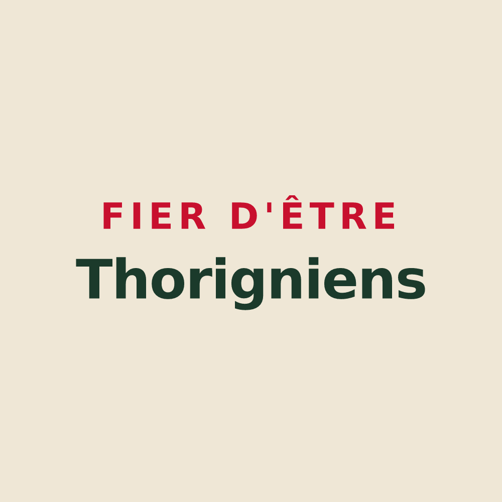 Tote bag « Fier d'être Thorigniens » — design pour Thorigny-sur-Marne