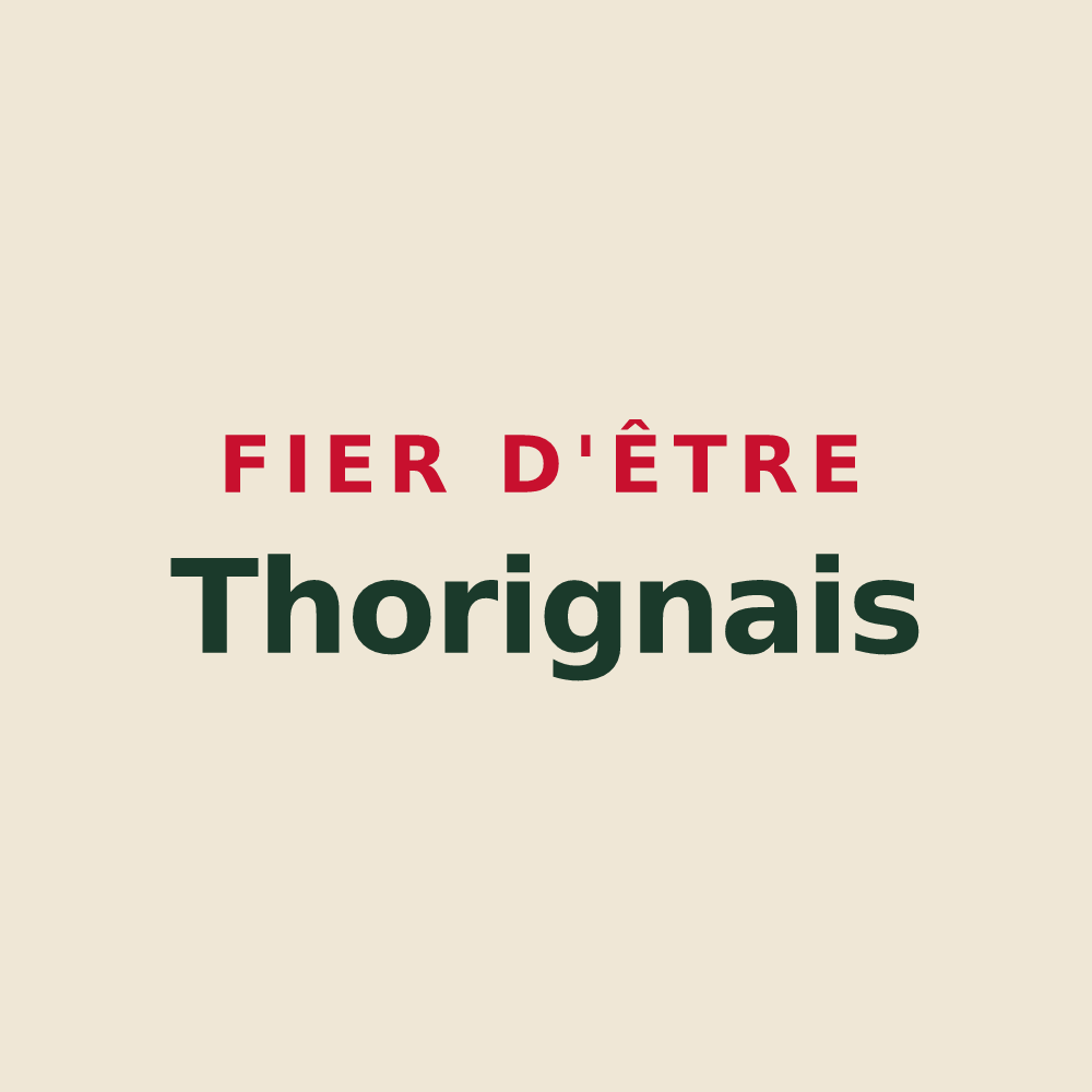 Tote bag « Fier d'être Thorignais » — design pour Thorigny
