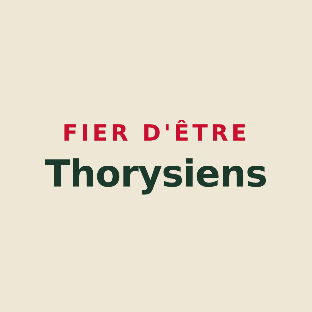 Tote bag « Fier d'être Thorysiens » — design pour Thory
