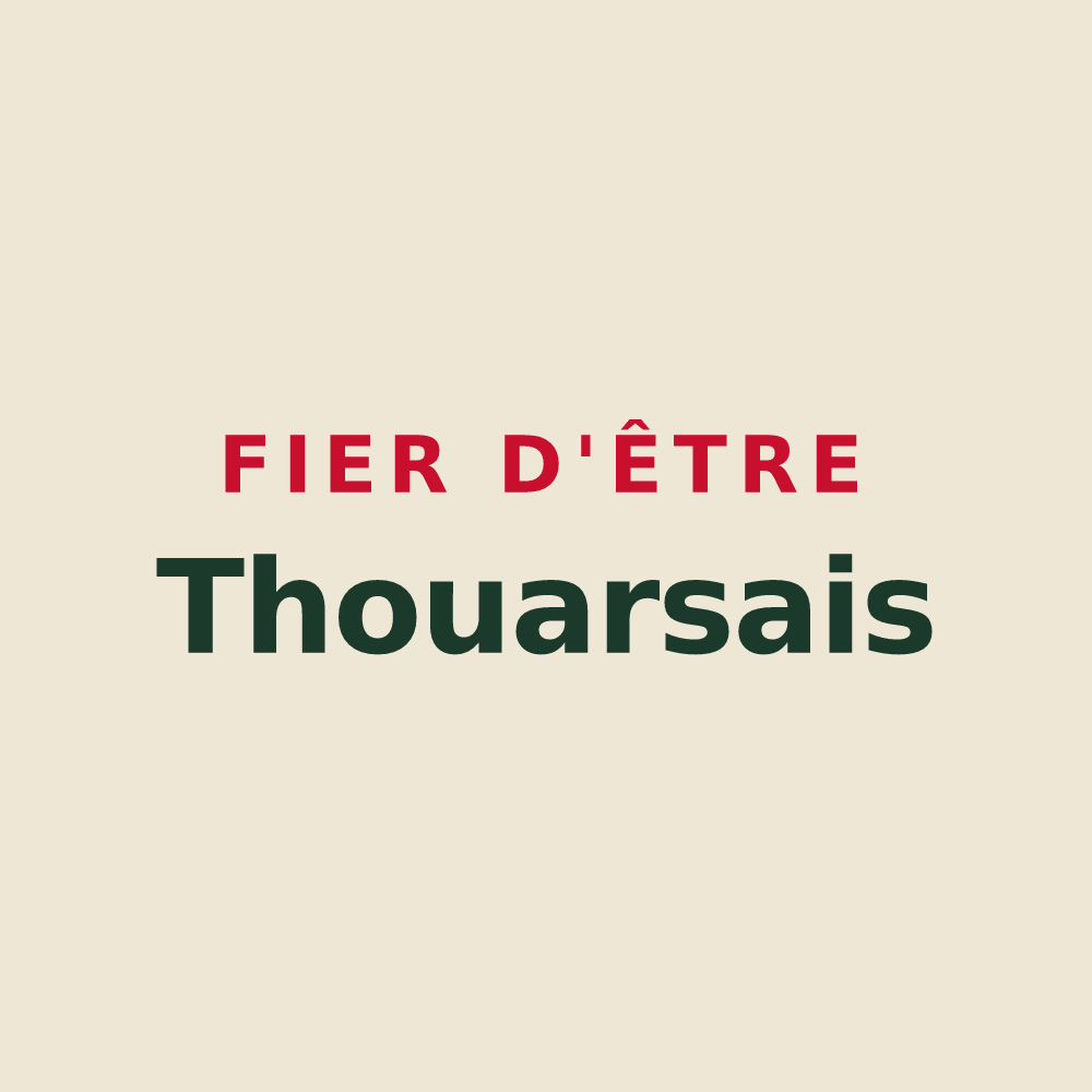Tote bag « Fier d'être Thouarsais » — design pour Thouars