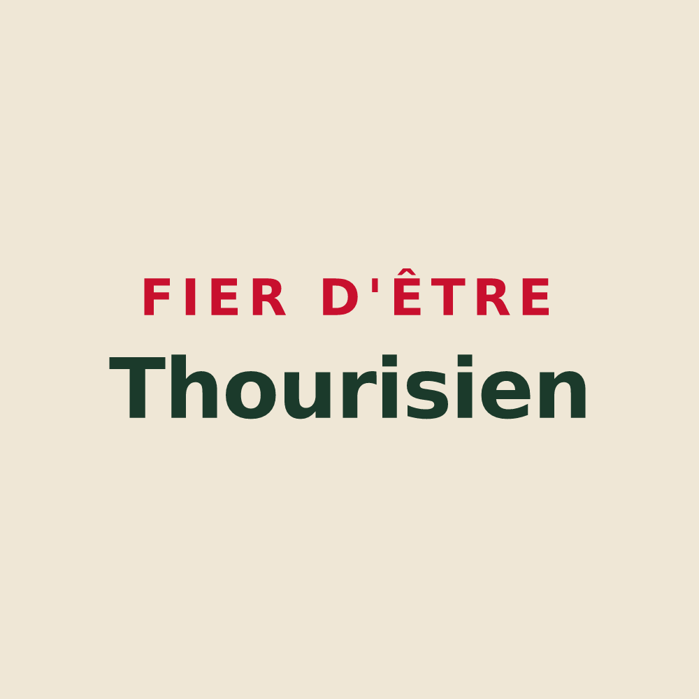 Tote bag « Fier d'être Thourisien » — design pour Thourie