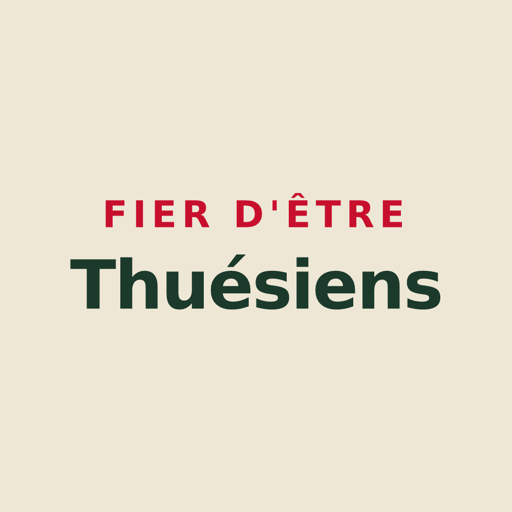Tote bag « Fier d'être Thuésiens » — design pour Thuès-Entre-Valls