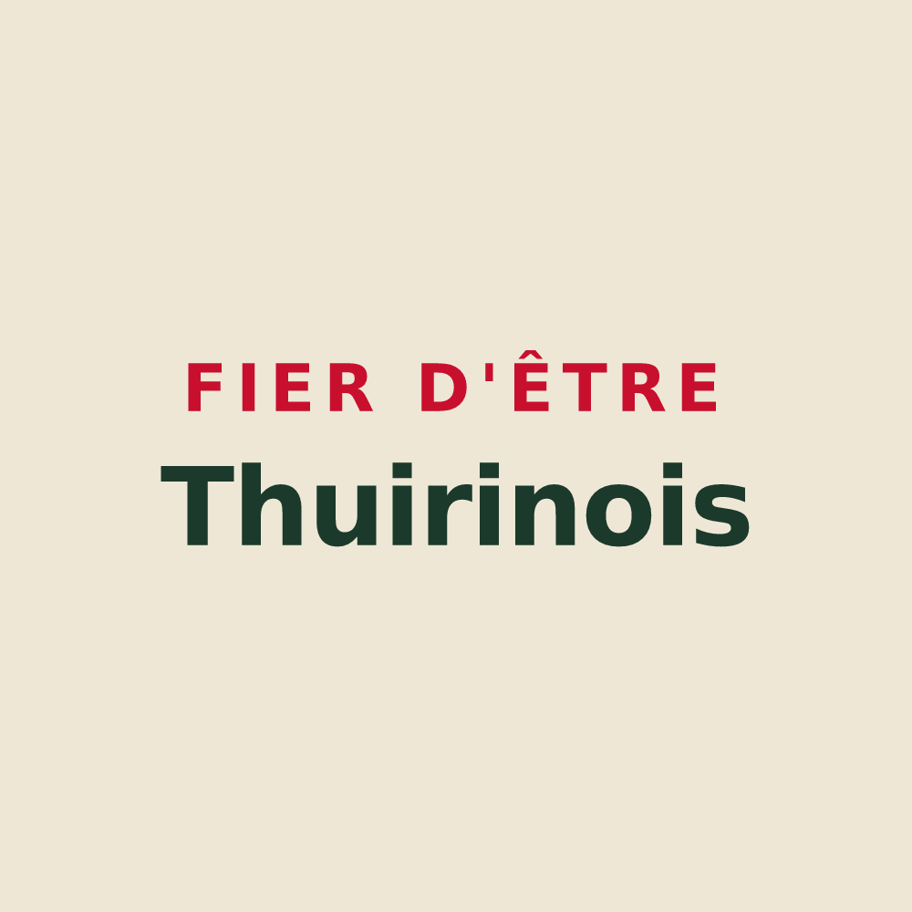 Tote bag « Fier d'être Thuirinois » — design pour Thuir